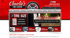 Desktop Screenshot of charliestirecenter.com