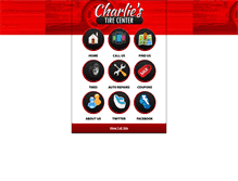 Tablet Screenshot of charliestirecenter.com